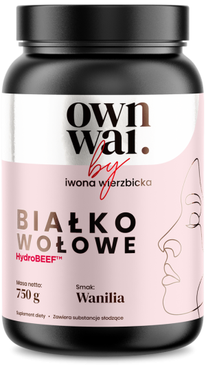 Ownwai białko wołowe waniliowe 750 gram