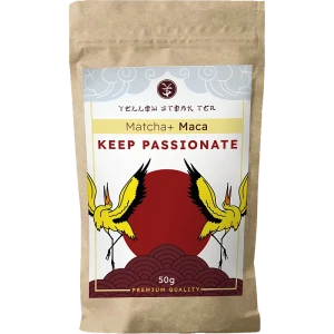 Yellow stork tea matcha + maca 50 gram