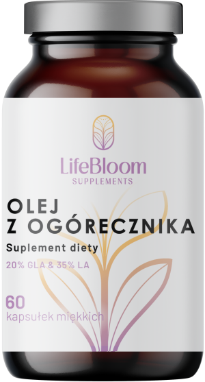 Lifebloom olej z ogórecznika 60 kapsułek