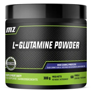 Mz-store l-glutamine powder glutamina w proszku 300 gram