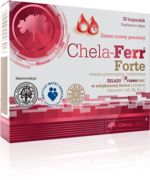 Olimp chela-ferr forte żelazo 30 kapsułek