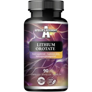 Apollo's hegemony lithium orotate orotan litu 90 kapsułek