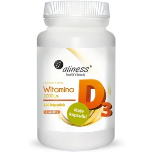 Aliness witamina d3 2000 iu 120 kapsułek