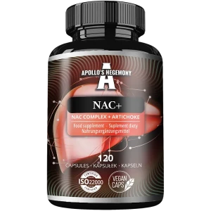 Apollo's hegemony nac+ l-cysteina karczoch 120 kapsułek