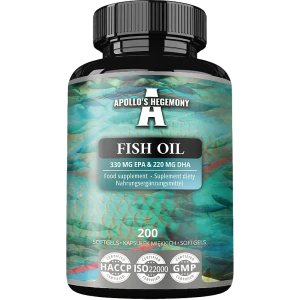 Apollo's hegemony fish oil + vitamin e 200 kapsułek