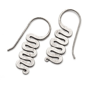 Tribalowe węże kolczyki wiszące