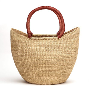 Naturalny koszyk zakupowy z uchem na ramię Shopper XL