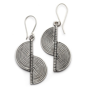 Etniczne kolczyki wiszące