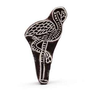 Drewniany stempel dekoracyjny Flaming
