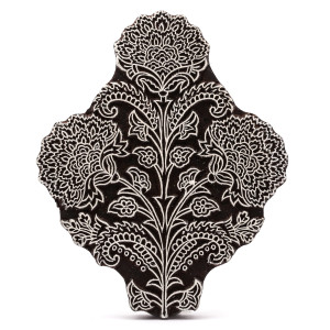 Bardzo duży dekoracyjny stempel do rękodzieła