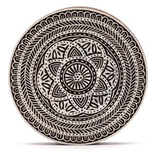 Pieczątka do block printu mandala orientalny wzór