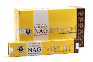 Kadzidełka Golden Nag Happy Life Masala Vijayshree