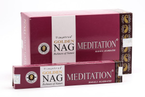 Kadzidełka Golden Nag Meditation Masala Vijayshree