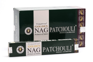 Kadzidełka Golden Nag Patchouli Masala Vijayshree