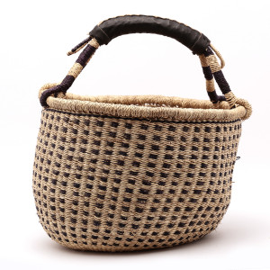 Kosz afrykański Bolga z solidnym uchem do ręki