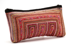 Saszetka z materiałów Hmong