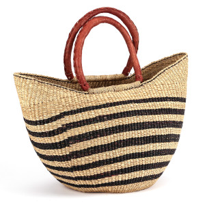 Zakupowy duży kosz z uchem do ręki Shopper