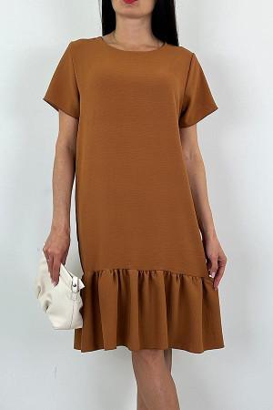 SUKIENKA MOLLY camel - L(40)