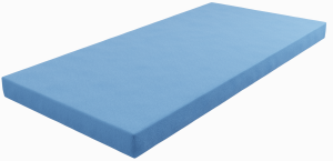 PRZEŚCIERADŁO BAWEŁNA JERSEY 160x70- niebieski