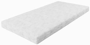 GRUBE PRZEŚCIERADŁO FROTTE- 90x40 - białe