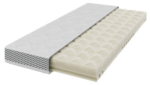 Materac Do Łóżka AirFlow Comfort 160x80 Piankowy Strefowy Antyseptyczny