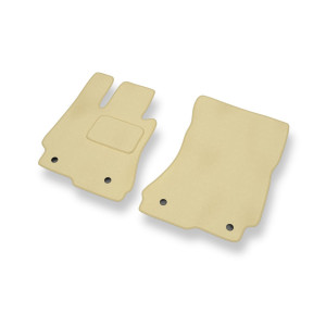 Velours automatten voor Mercedes-Benz S Klas W221 Coupé, Limousine (2006-2013) - beige