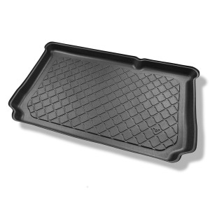 Kofferbakmat op maat voor: Ford Fiesta VIII Hatchback (07.2017-2023) - onderste bagageruimte; modellen zonder schuifvloer; ook voor Mild Hybrid