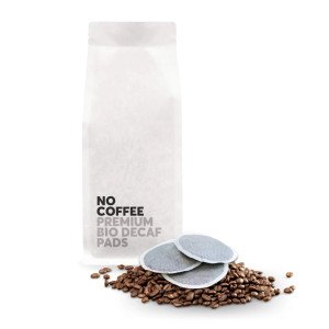 No Coffee - Premium Bio Kaffeepads - 20 Stk. - Kaffeepads - natürlich entkoffeiniert, koffeinfrei