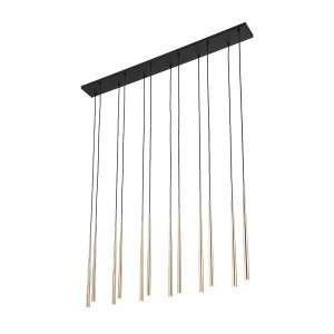 Piano Black Gold lampa wisząca 12