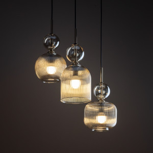 Sophia Cognac lampa wisząca 3Xe14