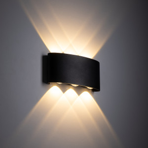 Arrow Black  kinkiet LED IP54