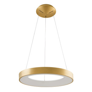 Giulia, nowoczesna lampa wisząca, złota, LED, 3000K, 5304-840RP-GD-3