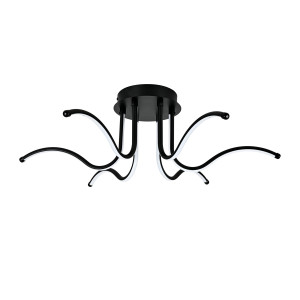 Alexo Black lampa sufitowa LED 29W