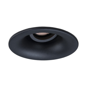 Ralte, nowoczesna lampa sufitowa, czarna, piaskowana, GU10, 10W, klasyczna lub LED