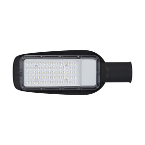 Nona, stylowa, czarna lampa uliczna na latarnie, LED 100W, IP65, światło w kolorze neutralnej bieli, 4000K