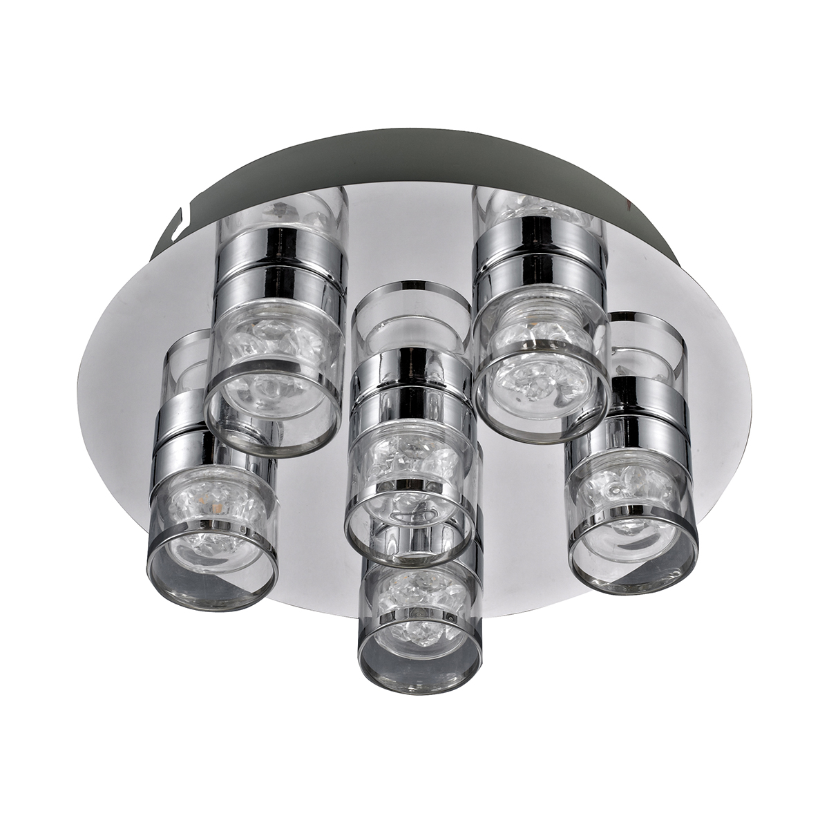 Marc, nowoczesny reflektorek 6-o punktowy, chromowany, LED, 3000K, HD-520M-06-1340 CH