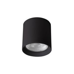 Cervia, subtelna lampa elewacyjna w kolorze głębokiej czerni, IP54, LED, 15W, 4000K