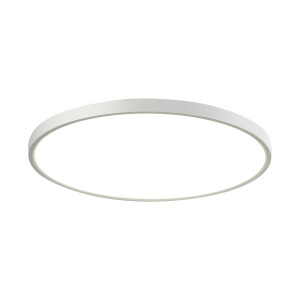 Calvi, modernistyczny plafon sufitowy, biały, okrągły, LED, 36W, 4300 lm