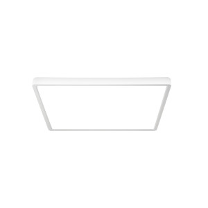 Bastia, minimalistyczny, kwadratowy plafon, biały, LED, 24W, 2800 lm