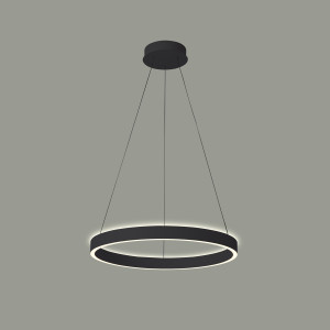 Brasco Up Down, nowoczesna lampa wisząca, czarna, LED, 60W