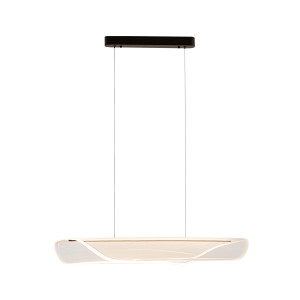 Casel, nowoczesny żyrandol w eleganckim kawowym kolorze ze źródłem światła LED, 32W, 1600 lm, 3000K, Italux
