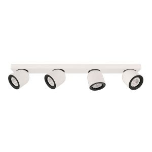 Nuora, nowoczesny spotlight poczwórny, SPL-2855-4B-WH