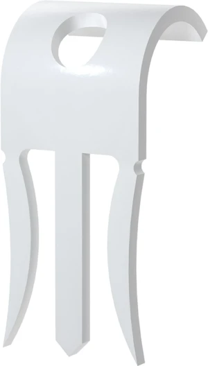 Castor G-R-13 Hvit Gipsklammer (200stk)