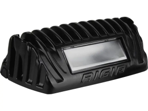 Rigid Vinklet Flombelysning 1100 Lumen Sort