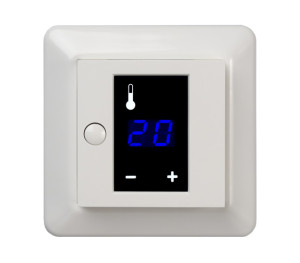 Elko Rs16 Display Termostat 3200w Renhvit