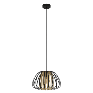 [Outlet] Ms Encinitos Pendel Ø37cm Sort/gull