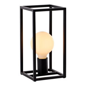 [Outlet] Ms Dino Bordlampe E27 Sort