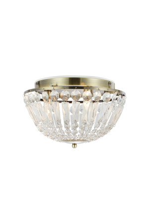 Markslöjd Estelle Antikk Messing Taklampe 3xg9 Ip44