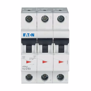 Eaton Automatsikring 16a 3-Pol C-Kar Faz-C16/3