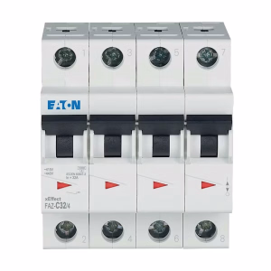 Eaton Automatsikring 32a 4-Pol C-Kar Fazc324
